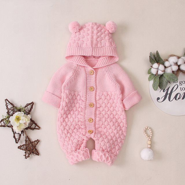Baby knitted romper - 𝓢𝓱𝓸𝓹𝓵𝓮𝓬𝔂
