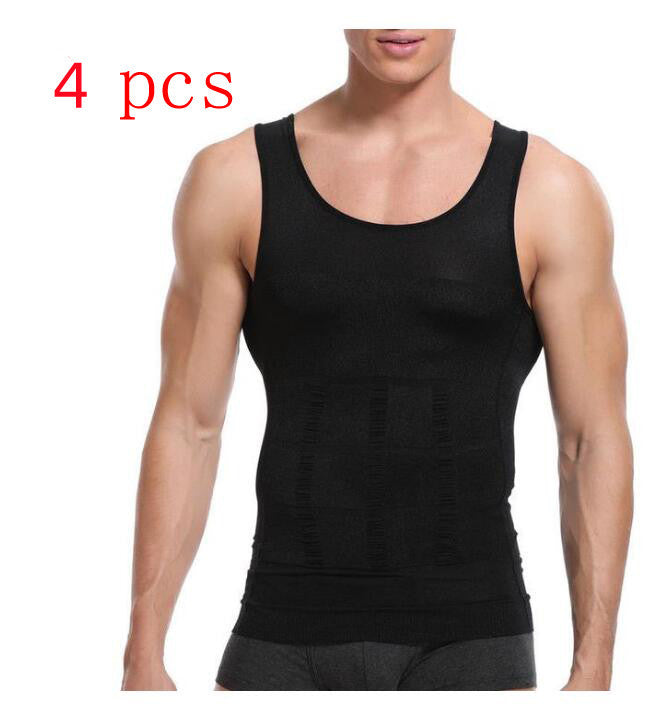 Men Body Tummy Shaper Vest - 𝓢𝓱𝓸𝓹𝓵𝓮𝓬𝔂