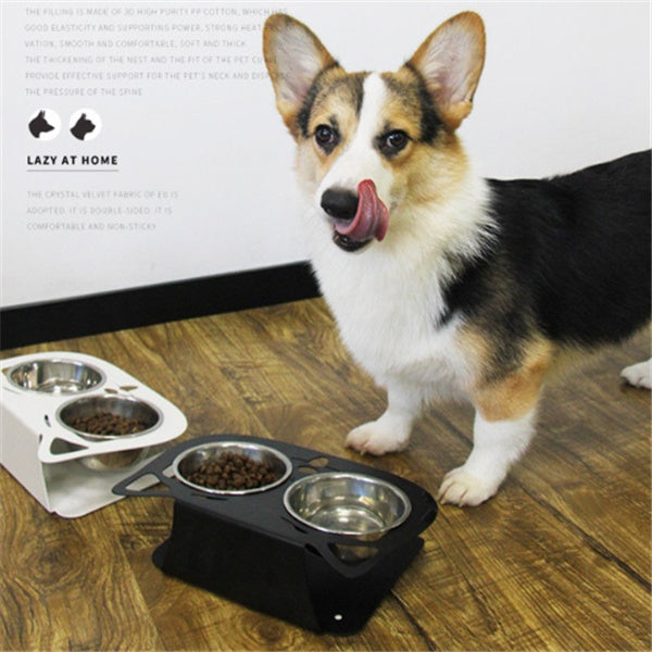 Anti-falling Cat Dog Feeding Water Bowl - 𝓢𝓱𝓸𝓹𝓵𝓮𝓬𝔂