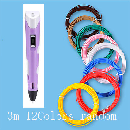 3D print pen 3D pen two generation graffiti 3D stereoscopic paintbrush children puzzle painting toys - 𝓢𝓱𝓸𝓹𝓵𝓮𝓬𝔂