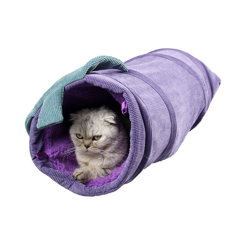 Creative Fruit Funny Pet Cat Tunnel Toys Puppy Ferrets Rabbit Play Dog Tunnel Tubes Toy Tube - 𝓢𝓱𝓸𝓹𝓵𝓮𝓬𝔂