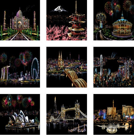 Scratch Painting - Kratzmalerei - 𝓢𝓱𝓸𝓹𝓵𝓮𝓬𝔂