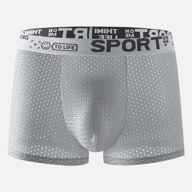 Men's Underwear Ice Silk Mesh Boxers - 𝓢𝓱𝓸𝓹𝓵𝓮𝓬𝔂