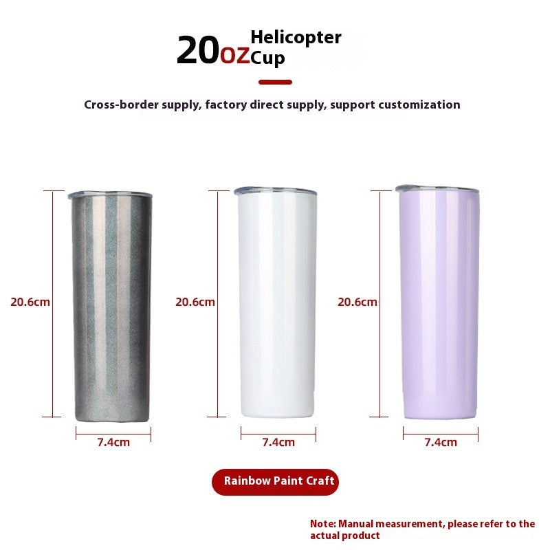 20oz Portable Insulation Cup Sublimation Straight Cup Slimming - 𝓢𝓱𝓸𝓹𝓵𝓮𝓬𝔂