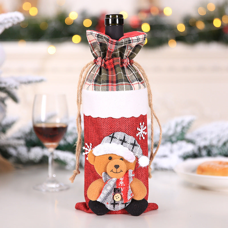 Christmas Decorations Christmas Wine Bottle Socks - 𝓢𝓱𝓸𝓹𝓵𝓮𝓬𝔂