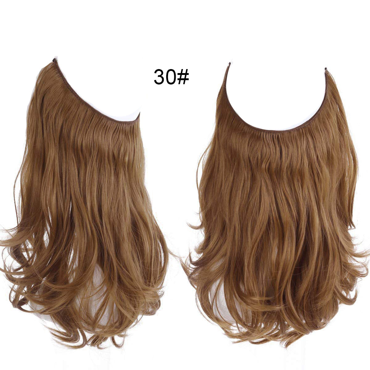 Female Fish Line Wavy Short Curly Hair Wig 30 35cm - 𝓢𝓱𝓸𝓹𝓵𝓮𝓬𝔂