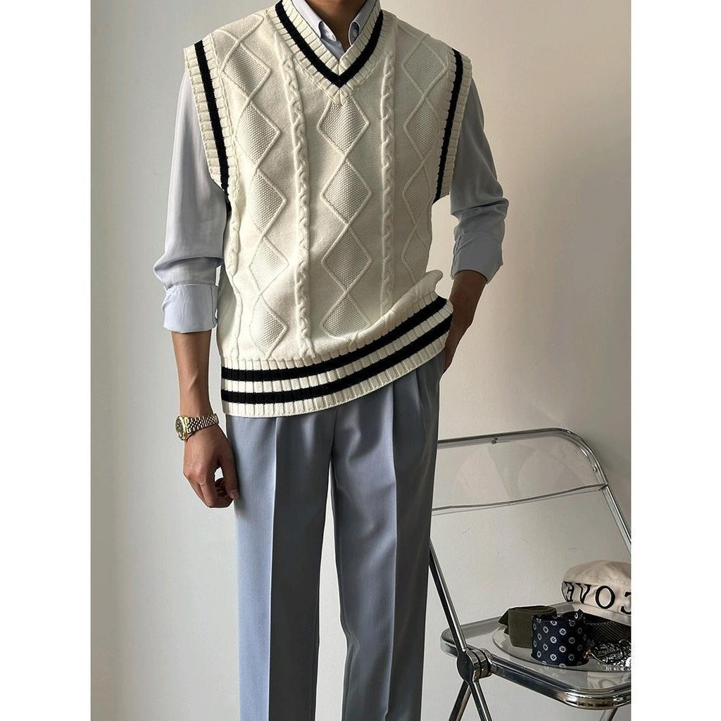 High Waist Slim Fit Business Casual Trousers - 𝓢𝓱𝓸𝓹𝓵𝓮𝓬𝔂