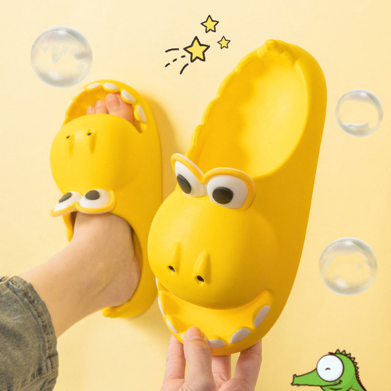 Kids Dinosaur Slippers Wholesale Summer Cartoon Parent Child Outdoor Home EVA Sandals Women Men Kids Cute Slippers Baby Shoes - 𝓢𝓱𝓸𝓹𝓵𝓮𝓬𝔂