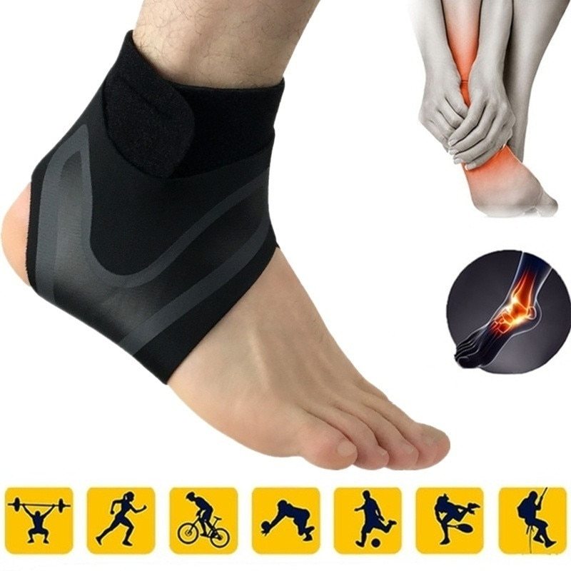 Ankle Support Brace Safety Running Basketball Sports Ankle Sleeves - 𝓢𝓱𝓸𝓹𝓵𝓮𝓬𝔂
