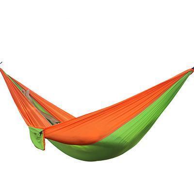 Backpacking Hammock - Portable Nylon Parachute Outdoor Double Hammock - 𝓢𝓱𝓸𝓹𝓵𝓮𝓬𝔂