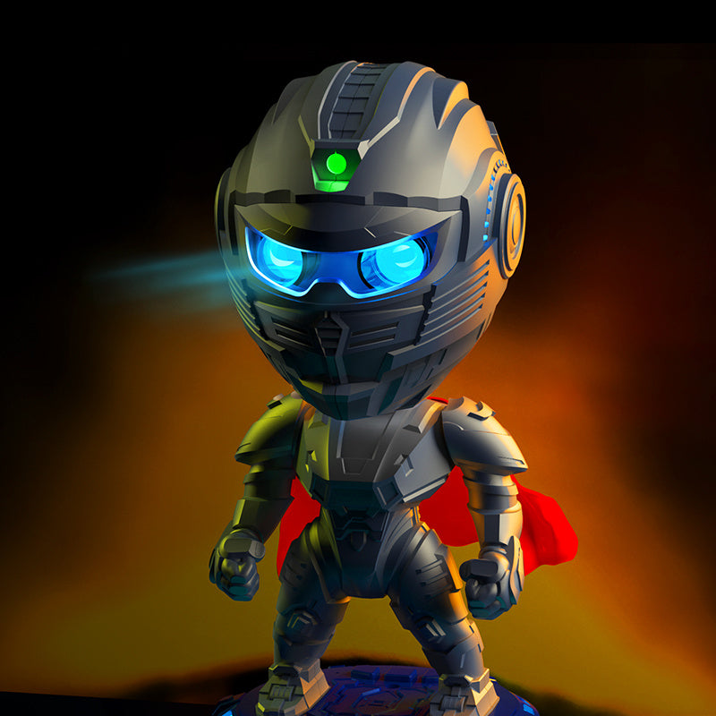 Hot-selling Mecha Samurai Starry Sky Projection Night Light, An Ambient Light That Can Be Customized. It's A Popular Cross-border Product, A Small Night Light For Children's Bedrooms. - 𝓢𝓱𝓸𝓹𝓵𝓮𝓬𝔂