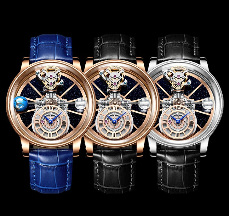 Men's Hollowed-out Quartz Watch - 𝓢𝓱𝓸𝓹𝓵𝓮𝓬𝔂