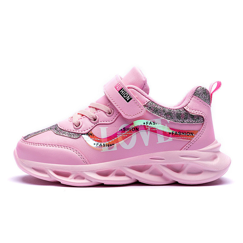 Korean Style Trendy Shoes Girls  Girls Shoes Children's Sports Shoes - 𝓢𝓱𝓸𝓹𝓵𝓮𝓬𝔂