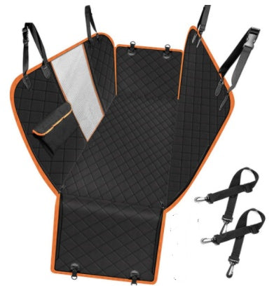 Dog Car Seat Cover View Mesh Pet Carrier Hammock Safety Protector Car Rear Back Seat Mat With Zipper And Pocket For Travel - 𝓢𝓱𝓸𝓹𝓵𝓮𝓬𝔂