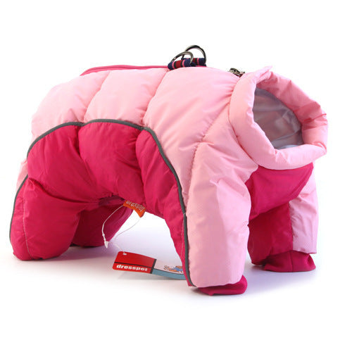 Pet Dog Winter Clothes Thick Warm Down Jacket Teddy Cotton Coat - 𝓢𝓱𝓸𝓹𝓵𝓮𝓬𝔂