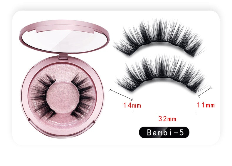 Natural Long Lasting Magnetic Liquid Eyeliner & Magnetic False Eyelashes & Tweezer Set Make up Set - 𝓢𝓱𝓸𝓹𝓵𝓮𝓬𝔂