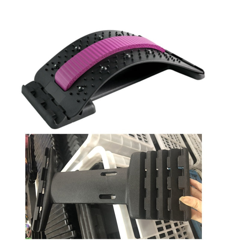 Back Stretcher Adjustable Back Cracker Massage Waist Neck Fitness Lumbar Cervical Spine Support Pain Relief - 𝓢𝓱𝓸𝓹𝓵𝓮𝓬𝔂