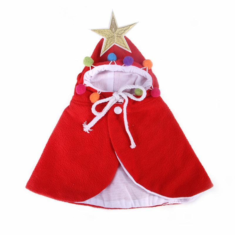 Cute Dog Cat Costume Christmas Cloak Halloween Disguise Cat - 𝓢𝓱𝓸𝓹𝓵𝓮𝓬𝔂