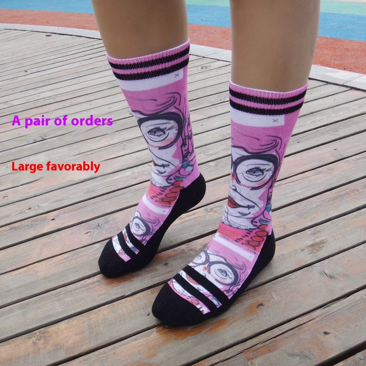 Cartoon Pet Head Face Socks - 𝓢𝓱𝓸𝓹𝓵𝓮𝓬𝔂