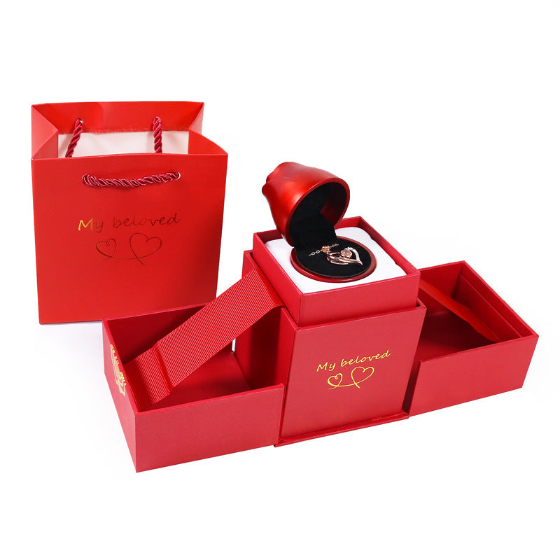 Explosive Style Detachable Deformed Four-leaf Clover Necklace For Women A Multi-wearing Zircon Small Love Short Clavicle Chain - 𝓢𝓱𝓸𝓹𝓵𝓮𝓬𝔂