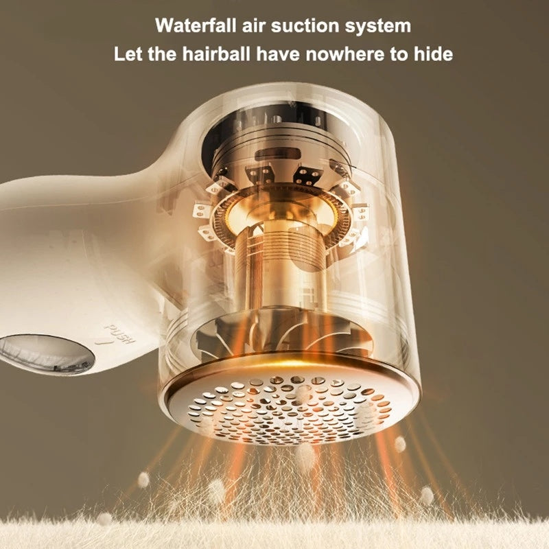 New Lint Remover Electric Hairball Trimmer Smart LED Digital Display Fabric USB Charging Portable Professional Fast Household - 𝓢𝓱𝓸𝓹𝓵𝓮𝓬𝔂