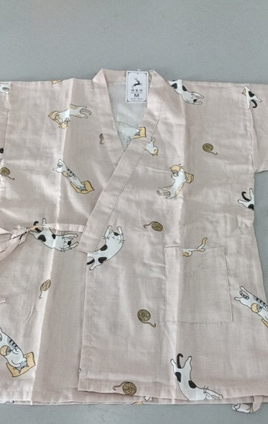 Japanese Mu Ji Pajamas Men's And Women's Kimono - 𝓢𝓱𝓸𝓹𝓵𝓮𝓬𝔂