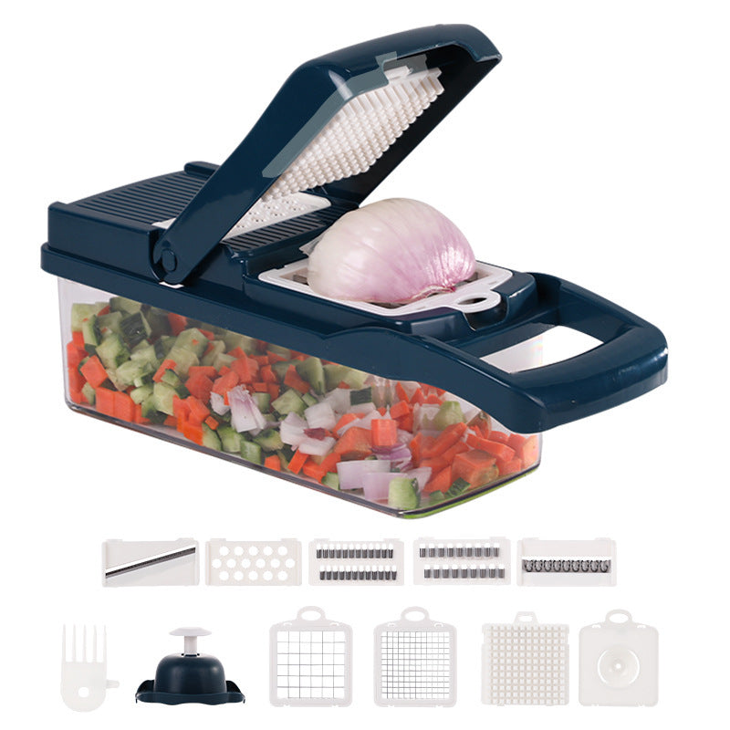 Multifunctional Vegetable Cutter Home Kitchen Slicing And Dicing Fruit Artifact - 𝓢𝓱𝓸𝓹𝓵𝓮𝓬𝔂