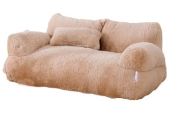 Warm Universal Rabbit Plush Pet Sofa Nest - 𝓢𝓱𝓸𝓹𝓵𝓮𝓬𝔂