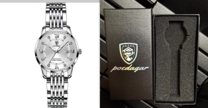 New Men's Watch Waterproof Luminous Calendar - 𝓢𝓱𝓸𝓹𝓵𝓮𝓬𝔂