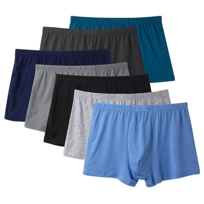 Men's Boxer Mid Waist Underwear Middle-aged And Elderly Cotton Shorts - 𝓢𝓱𝓸𝓹𝓵𝓮𝓬𝔂
