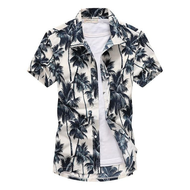 Aloha Shirts Short-sleeved Fashion Chemise Homme Blouse - 𝓢𝓱𝓸𝓹𝓵𝓮𝓬𝔂