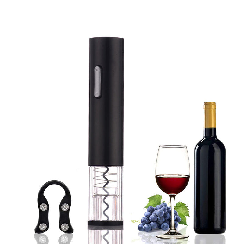 Electric Wine Opener Automatic Electric Wine Bottle Corkscrew Opener With Foil Cutter Wine Bottle Opener Kit - 𝓢𝓱𝓸𝓹𝓵𝓮𝓬𝔂