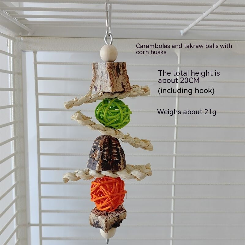 Parrot Toys Parrot Bite Supplies Bird Stand Rod Bird Cage - 𝓢𝓱𝓸𝓹𝓵𝓮𝓬𝔂