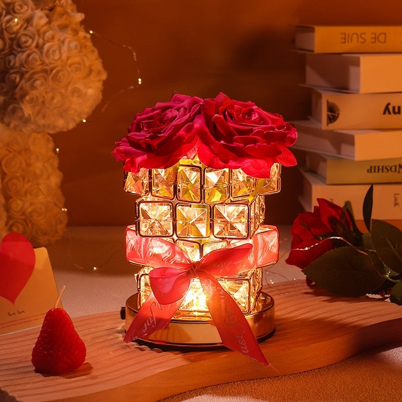 520 Gift Rose Cube Atmosphere Table Lamp - 𝓢𝓱𝓸𝓹𝓵𝓮𝓬𝔂