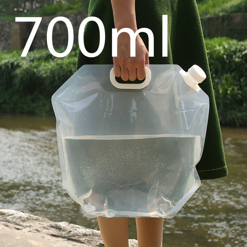 PVC Outdoor Camping Hiking Foldable Portable Water Bags Container - 𝓢𝓱𝓸𝓹𝓵𝓮𝓬𝔂