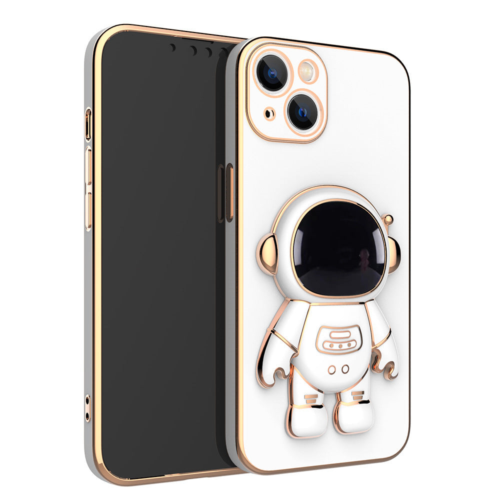 3D Astronaut Phone Case Anti-Drop Electroplating Bracket - 𝓢𝓱𝓸𝓹𝓵𝓮𝓬𝔂