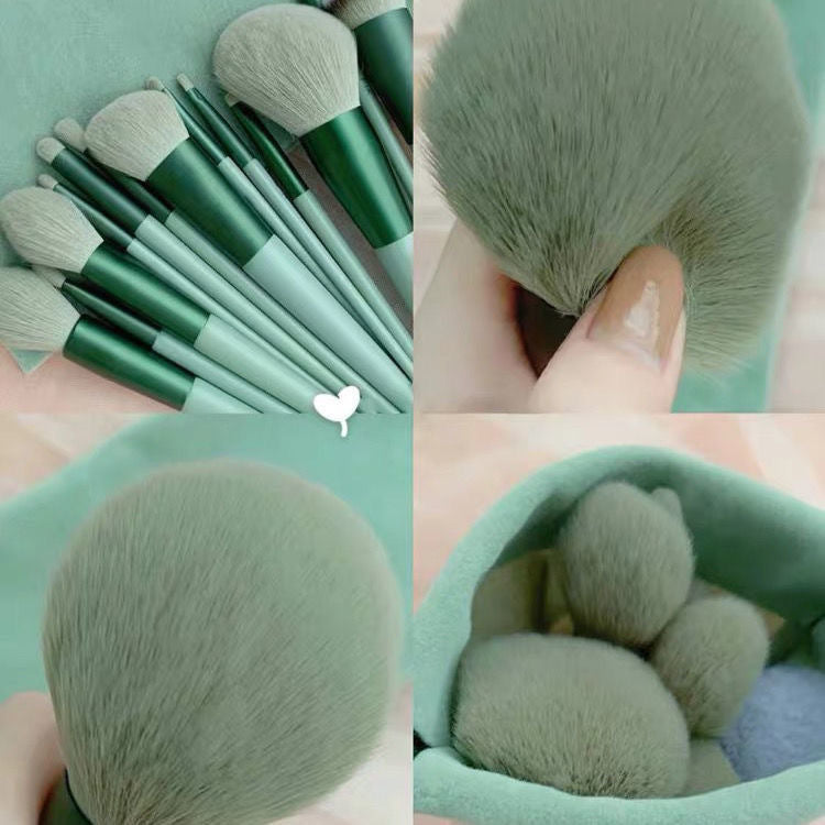13Pcs Makeup Brush Set Make Up Concealer Brush Blush Powder Brush Eye Shadow Highlighter Foundation Brush Cosmetic Beauty Tools - 𝓢𝓱𝓸𝓹𝓵𝓮𝓬𝔂