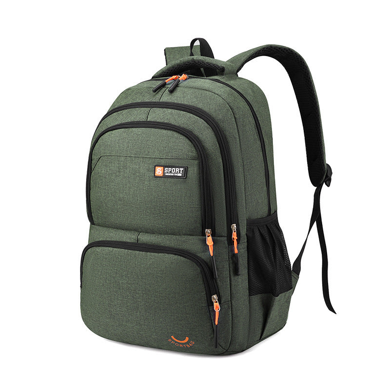 Backpack Men's Large Capacity Outdoor Casual Computer Business Schoolbag Junior High School Students - 𝓢𝓱𝓸𝓹𝓵𝓮𝓬𝔂