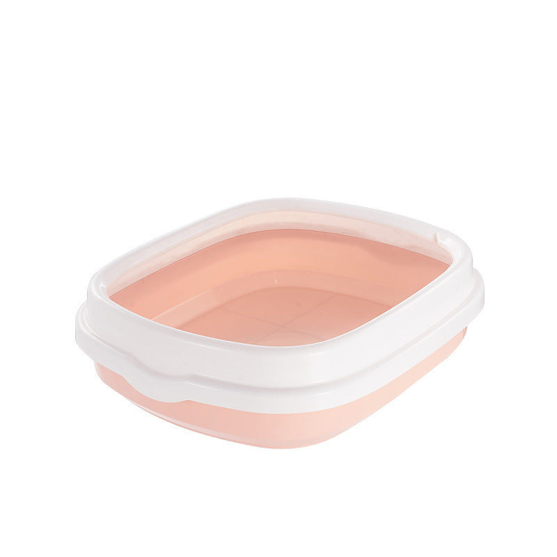 Pet Toilet Cat Litter Box with Scoop High Quality Anti-Splash Dog Plastic Toilet - 𝓢𝓱𝓸𝓹𝓵𝓮𝓬𝔂