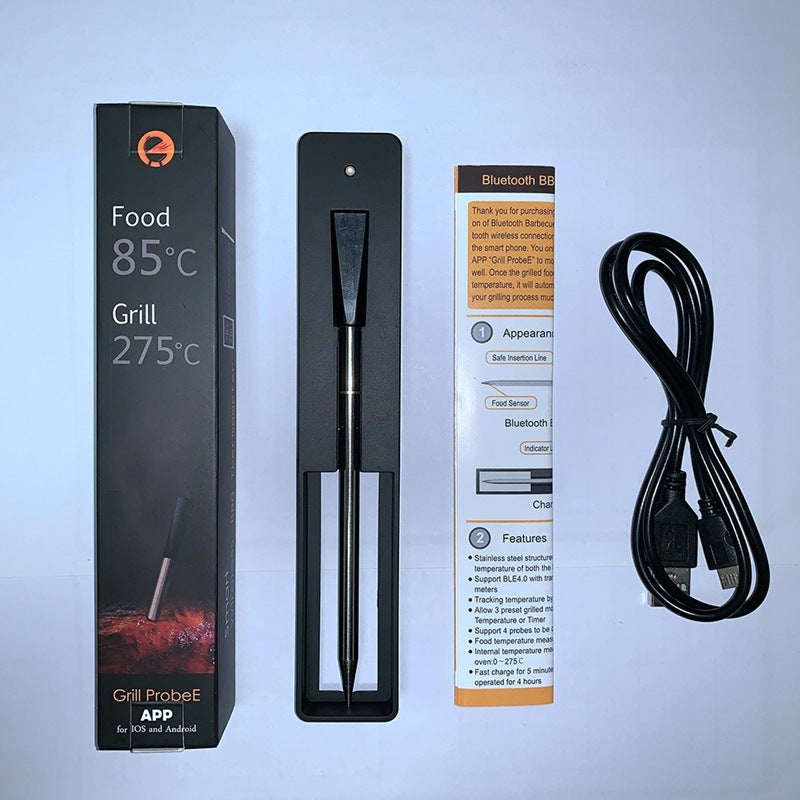 BBQ Bluetooth Thermometer Mini USB Rechargeable - 𝓢𝓱𝓸𝓹𝓵𝓮𝓬𝔂