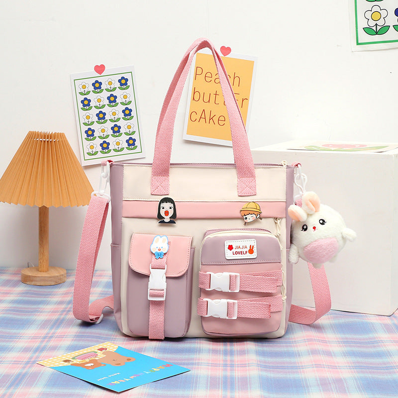 Elementary School Students' One Shoulder Art Bag, Boys' And Girls' Study Bag - 𝓢𝓱𝓸𝓹𝓵𝓮𝓬𝔂