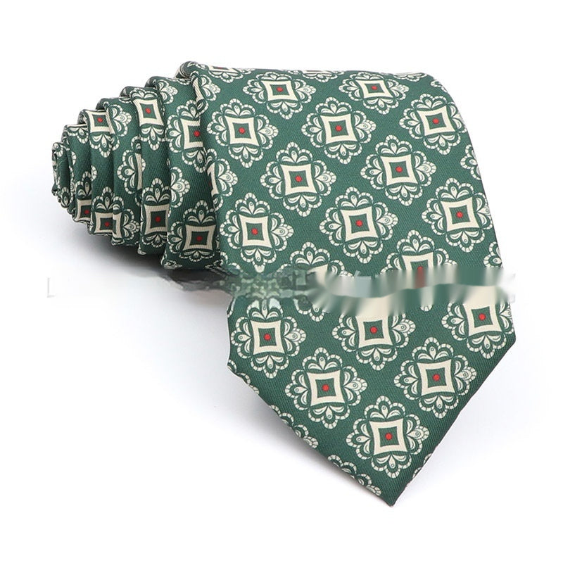 Business Polyester Men's Printed Workplace Tie - 𝓢𝓱𝓸𝓹𝓵𝓮𝓬𝔂
