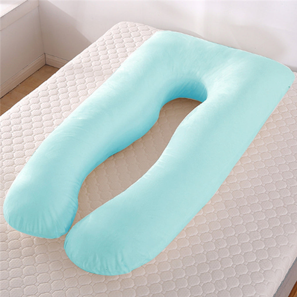 Summer Sleeping Support Pillow For Pregnant Women U Shape Maternity Pillows Pregnancy Ice Silk - 𝓢𝓱𝓸𝓹𝓵𝓮𝓬𝔂