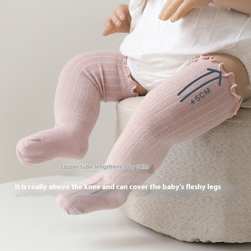 Children's Wooden Ear Over The Knee Mid-calf Length And Knee High Socks - 𝓢𝓱𝓸𝓹𝓵𝓮𝓬𝔂