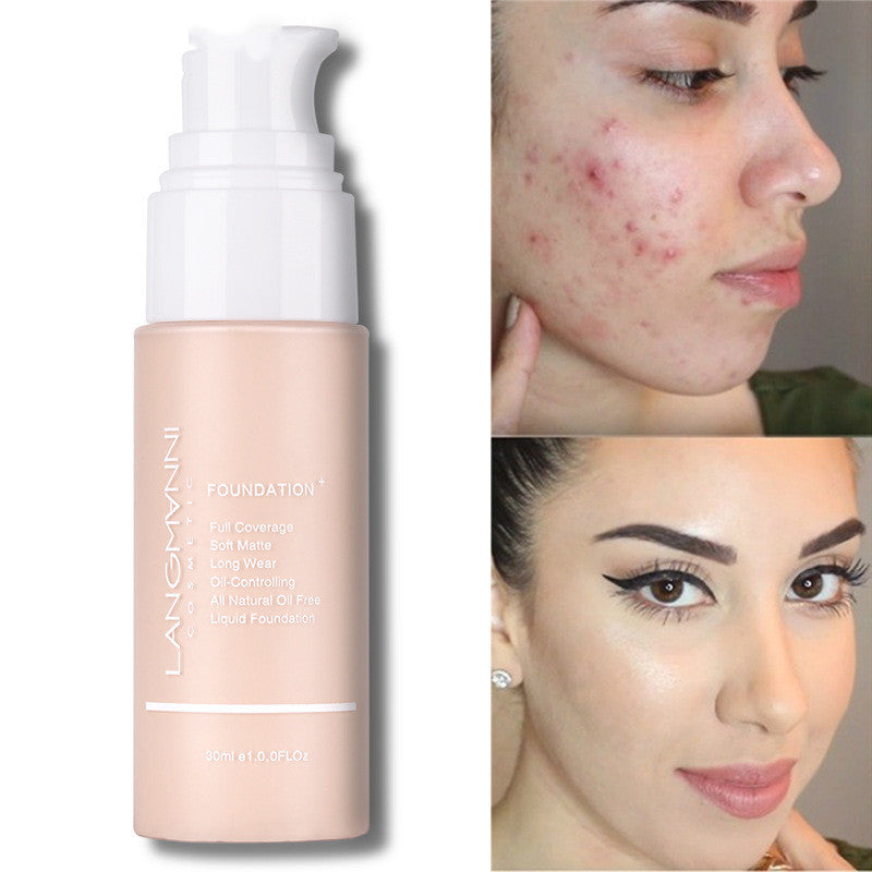 Makeup Liquid Foundation Oil Control Concealer - 𝓢𝓱𝓸𝓹𝓵𝓮𝓬𝔂