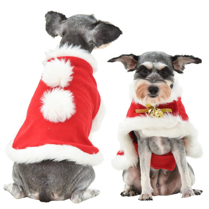 Cute Dog Cat Costume Christmas Cloak Halloween Disguise Cat - 𝓢𝓱𝓸𝓹𝓵𝓮𝓬𝔂
