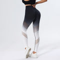 New Hollow Design Gradient Printed Yoga Pants Seamless High Waist Hip Lifting Fitness Leggings For Women Quick Drying Trousers - 𝓢𝓱𝓸𝓹𝓵𝓮𝓬𝔂