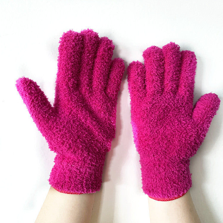 Half Velvet Comfortable Fine Fiber Dust Gloves - 𝓢𝓱𝓸𝓹𝓵𝓮𝓬𝔂