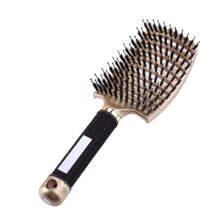 Hairbrush Anti Klit Brushy Haarborstel Women Detangler Hair Brush Bristle Nylon Scalp Massage  Teaser Hair Brush Comb - 𝓢𝓱𝓸𝓹𝓵𝓮𝓬𝔂