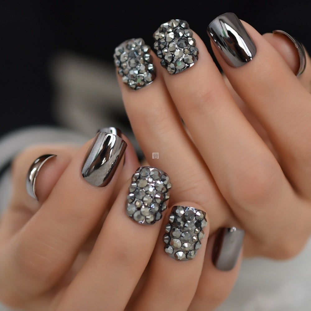 Metal false nails for women - 𝓢𝓱𝓸𝓹𝓵𝓮𝓬𝔂
